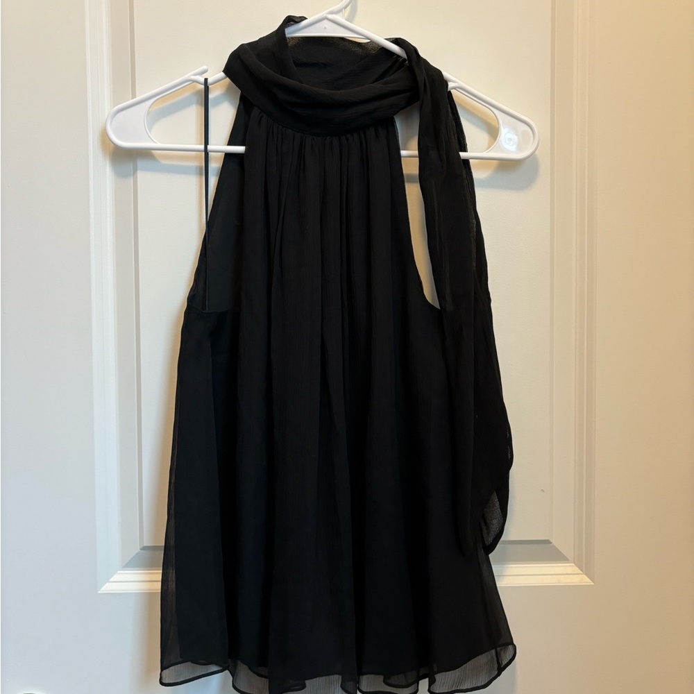 Theory Silk Halter Top